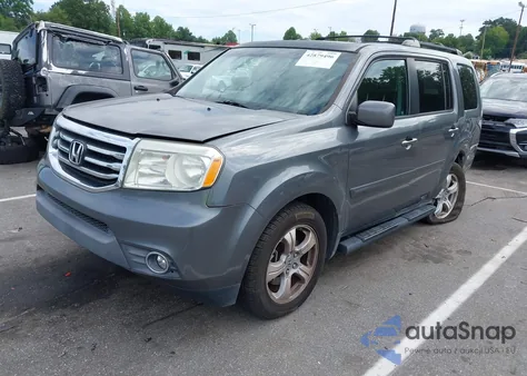 2012 Honda Pilot Ex-L from USA, damaged, VIN 5FNYF4H54CB055761